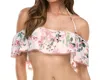 Isabella Rose Off The Shoulder Bikini Top In Osaka In Multi