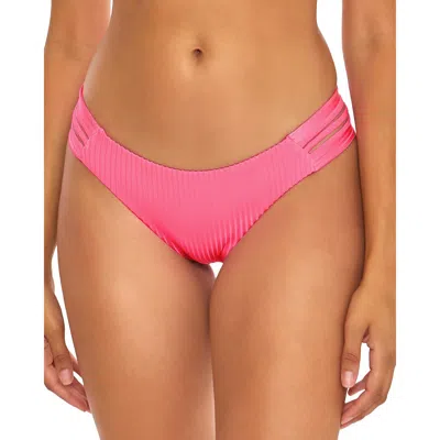 Isabella Rose Queensland Maui Bottom Womens Lined Nylon Swim Bottom Separates In Green