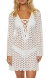 Isabella Rose Venice Cover-up Tunic In Cloud