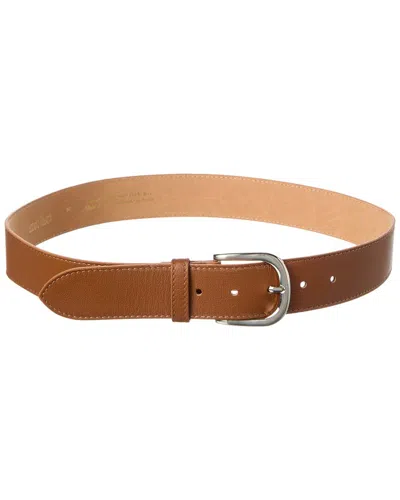 Isabella Rosetti Drew Leather Belt In Brown