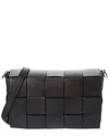 Isabella Rosetti Ember Hand-woven Leather Shoulder Bag