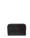 Isabella Rosetti Eve Leather Patent Croc-embossed Leather Wallet