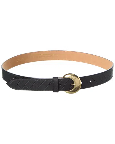 Isabella Rosetti Remi Leather Belt In Black