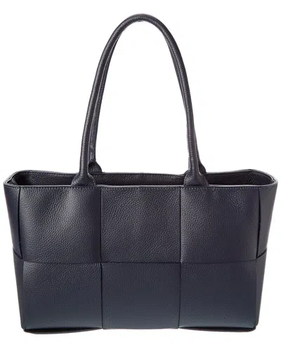 Isabella Rosetti Suki Woven Leather Shoulder Bag