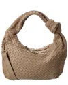 Isabella Rosetti Sylvie Hand-woven Leather Shoulder Bag