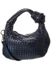 Isabella Rosetti Sylvie Hand-woven Leather Shoulder Bag