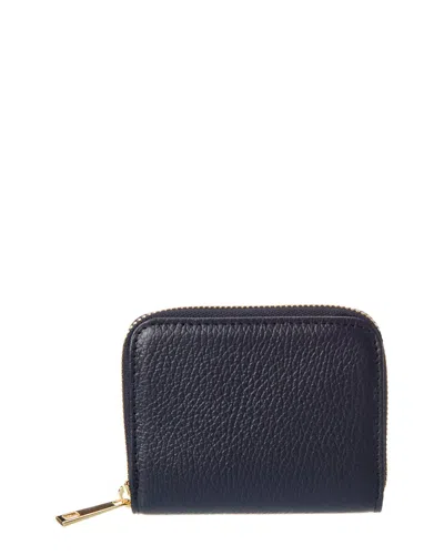 Isabella Rosetti Yara Leather Wallet In Blue