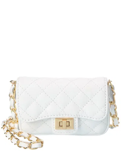 Isabella Rossetti Ailsa27 Leather Quilted Bag In Metallic