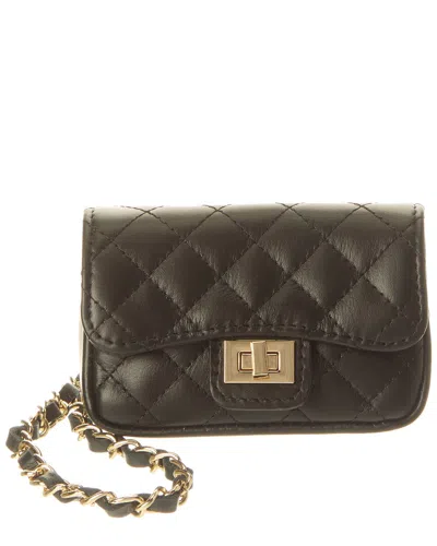 Isabella Rossetti Ailsa27 Quilted Leather Bag In Black
