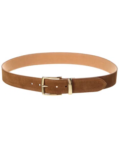 Isabella Rossetti Amber Suede Belt In Brown