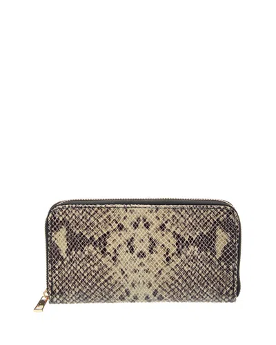 Isabella Rossetti Blake Leather Wallet In Animal Print