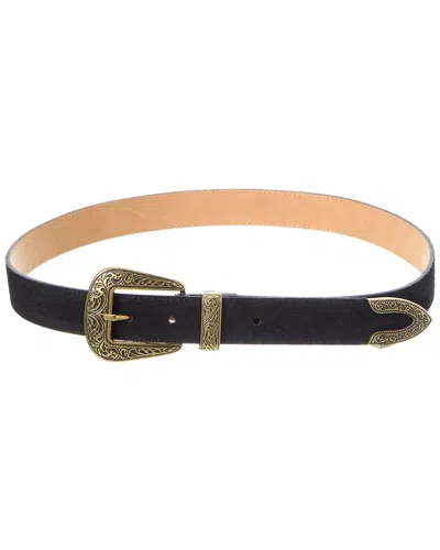 Isabella Rossetti Dionne Suede Belt In Black