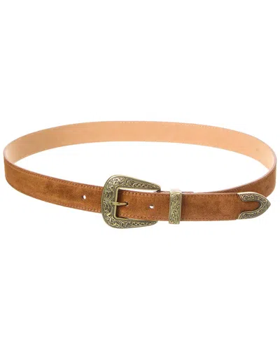 Isabella Rossetti Dionne Suede Belt In Transparent