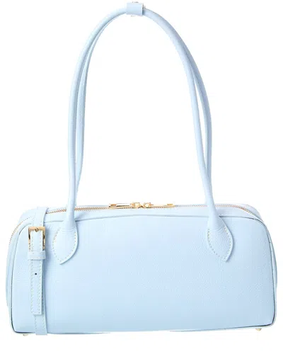 Isabella Rossetti Flora27 Leather East West Bag In Blue