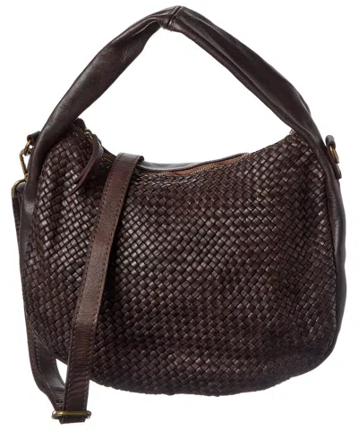 Isabella Rossetti Iliana Leather Handbag In Brown