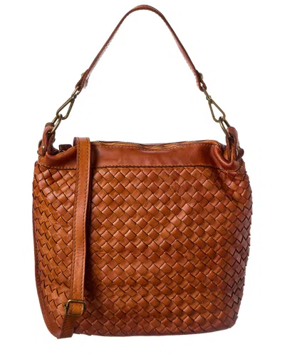 Isabella Rossetti Isolde Leather Handbag In Pattern