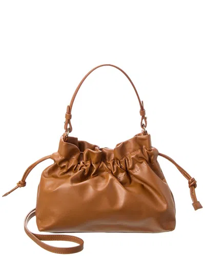 Isabella Rossetti Layla Leather Handbag In Brown