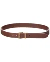 Isabella Rossetti Madison Leather Belt In Brown