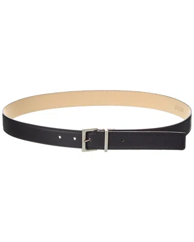 Isabella Rossetti Marina Leather Belt In Black