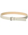 Isabella Rossetti Marina Leather Belt In Nude