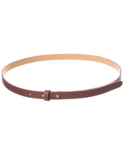 Isabella Rossetti Marisol Suede Belt In Brown