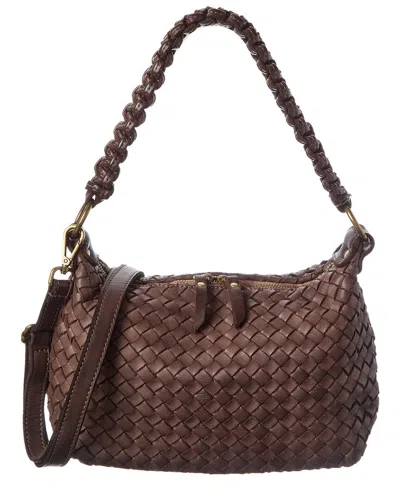 Isabella Rossetti Noemi Leather Handbag In Brown