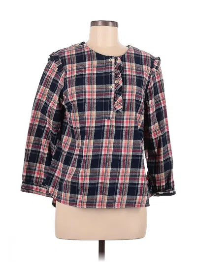 Pre-owned Isabella Sinclair 3/4 Sleeve Blouse In Pink