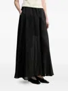 Isabelle Blanche A-line Skirt In Black
