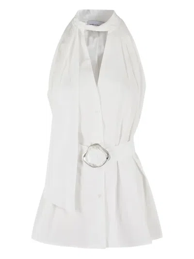 Isabelle Blanche Cotton Blouse