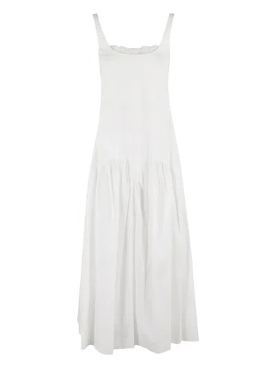 Isabelle Blanche Cotton Dress