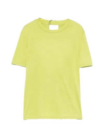 Isabelle Blanche Crew-neck T-shirt In Yellow