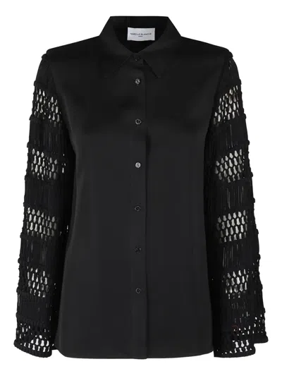 Isabelle Blanche Crochet Shirt