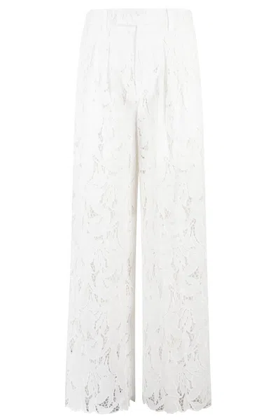 ISABELLE BLANCHE LACE CULOTTE PANTS