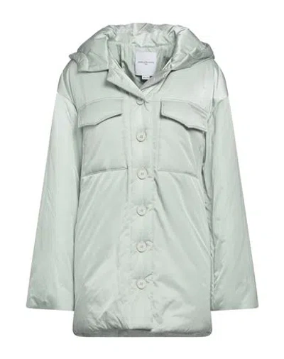 Isabelle Blanche Paris Woman Coat Sage Green Size M Polyester