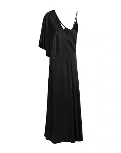 Isabelle Blanche Paris Woman Maxi Dress Black Size M Viscose