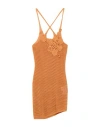 Isabelle Blanche Paris Woman Midi Dress Mandarin Size S Cotton