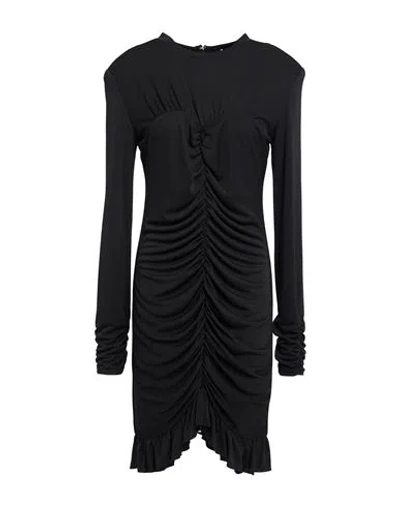 Isabelle Blanche Paris Woman Mini Dress Black Size M Polyester, Elastane