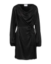 Isabelle Blanche Paris Woman Mini Dress Black Size M Viscose In Black