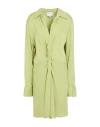 Isabelle Blanche Paris Woman Mini Dress Light Green Size Xs Viscose
