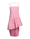 Isabelle Blanche Paris Woman Mini Dress Pink Size Xs Cotton