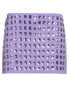 Isabelle Blanche Paris Woman Mini Skirt Light Purple Size Xs Polyester, Elastane In Purple