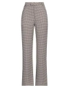 Isabelle Blanche Paris Woman Pants Dark Brown Size Xs Polyester, Viscose, Elastane