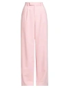 Isabelle Blanche Paris Woman Pants Light Pink Size S Polyester, Viscose, Elastane