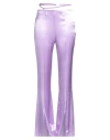 Isabelle Blanche Paris Woman Pants Lilac Size M Viscose In Purple