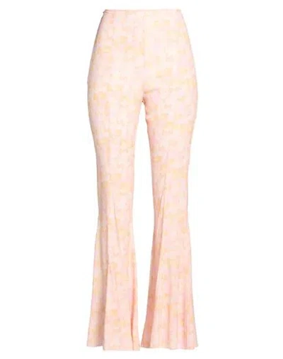 Isabelle Blanche Paris Woman Pants Pink Size M Viscose In Blue