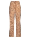 Isabelle Blanche Paris Woman Pants Sand Size S Polyester In Gold