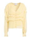 Isabelle Blanche Paris Woman Shirt Yellow Size Xs Viscose