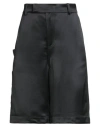 Isabelle Blanche Paris Woman Shorts & Bermuda Shorts Black Size Xs Acetate, Polyester