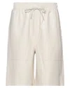 Isabelle Blanche Paris Woman Shorts & Bermuda Shorts Ivory Size Xs Viscose, Polyester In White