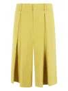 Isabelle Blanche Pleated Shorts